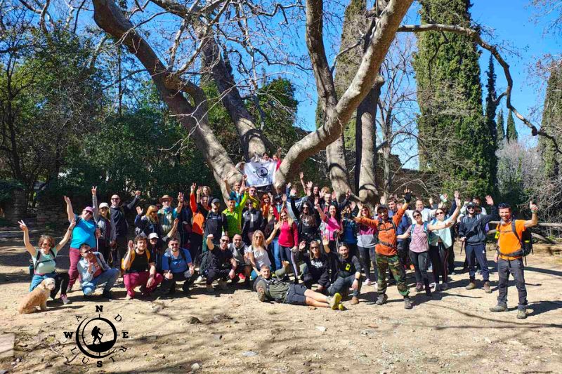 Hiking in Hymettus Moutain