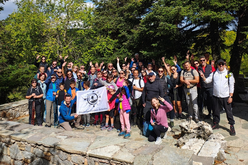 Hiking in Parnitha Mountain